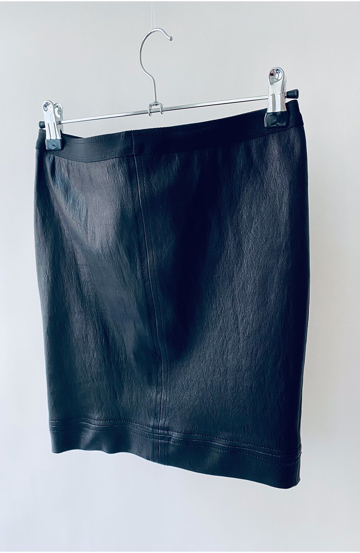 Helmut Lang Skirt leather Black size 00